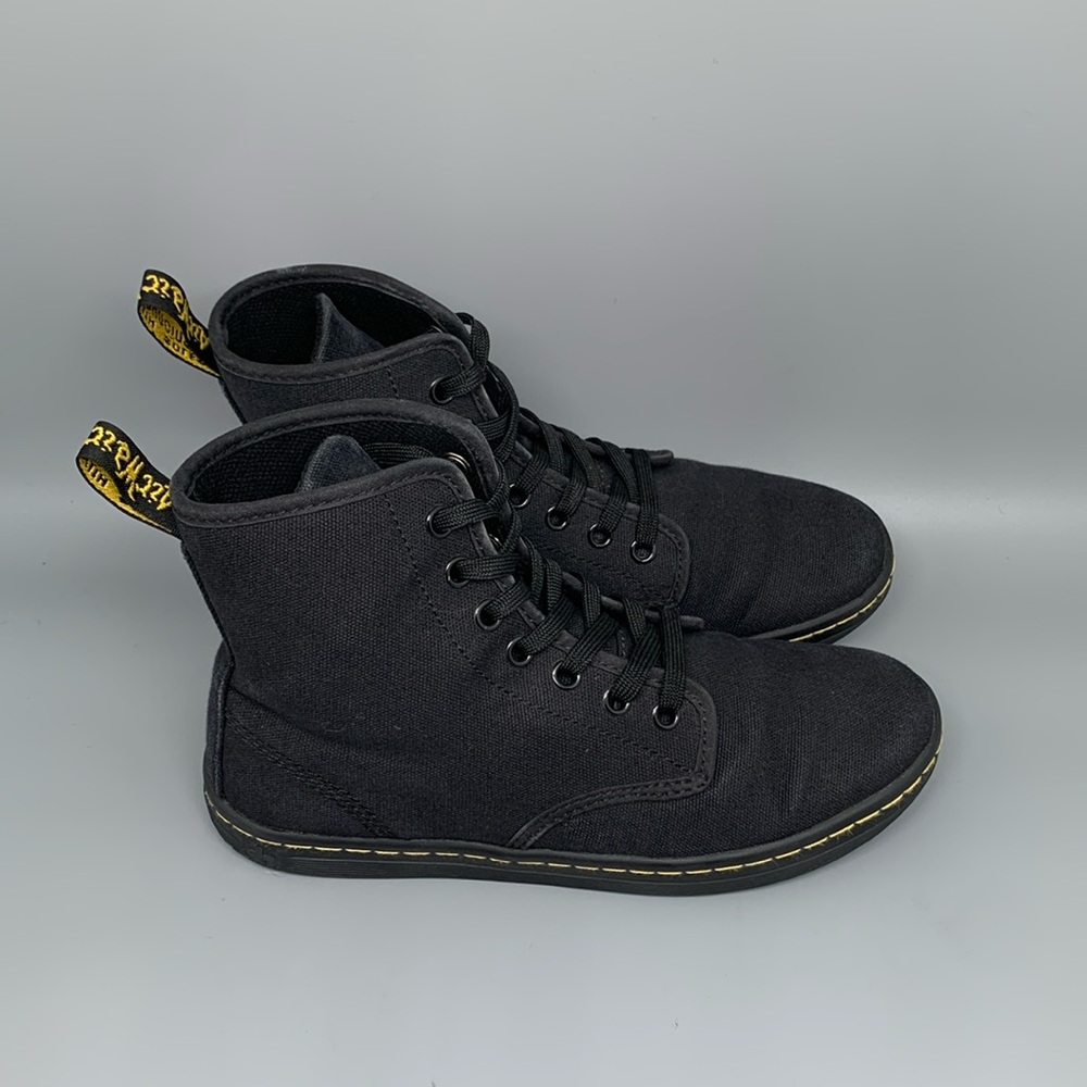 Dr Marten Shoreditch Canvas Boots Women’s Size 6
